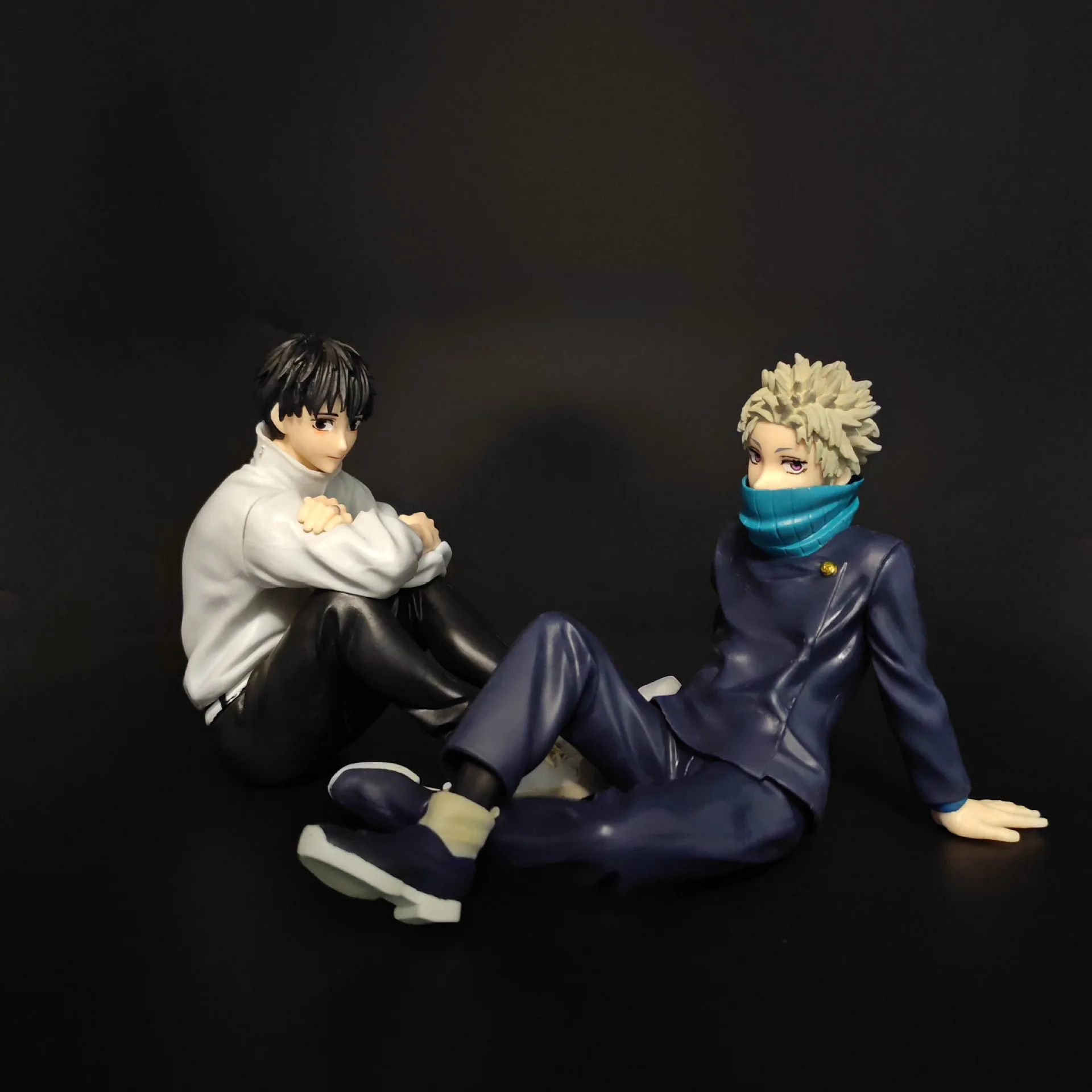 Фото Фигурка аниме-персонажа Юты Инумаки (Оккоцу) из Jujutsu Kaisen, 11 см, в сидячей позе, коллекционная игрушка, кукла, рождественский подарок в коробке №5