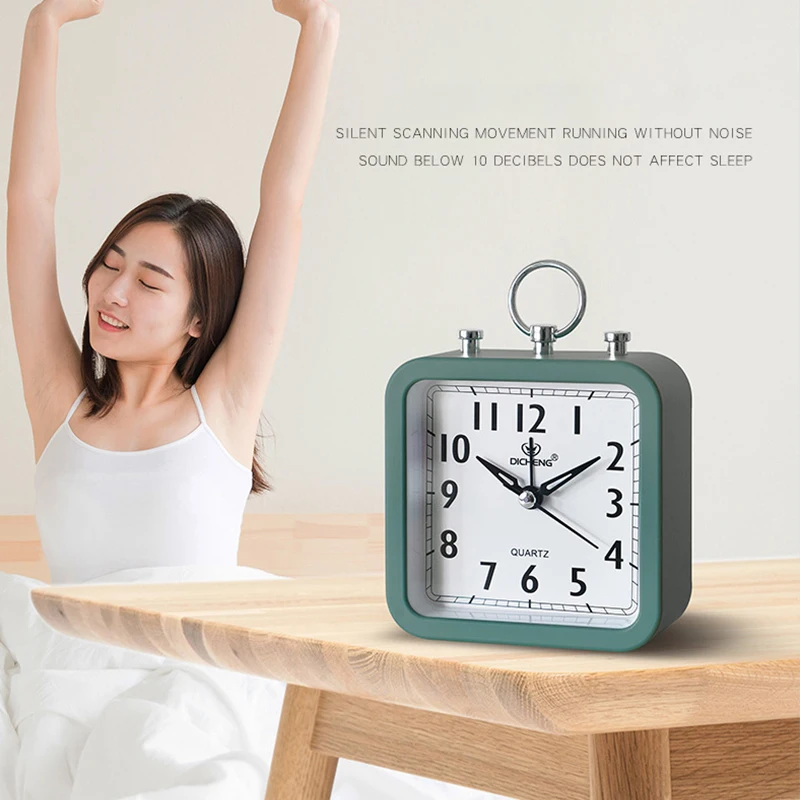 Скандинавские цифровые будильники квадратные маленькие часы для спальни