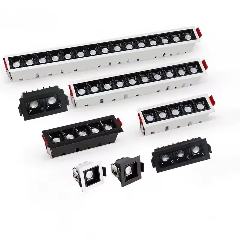 

YXZI Встраиваемый квадратный LED потолочный светильник 3W-30W