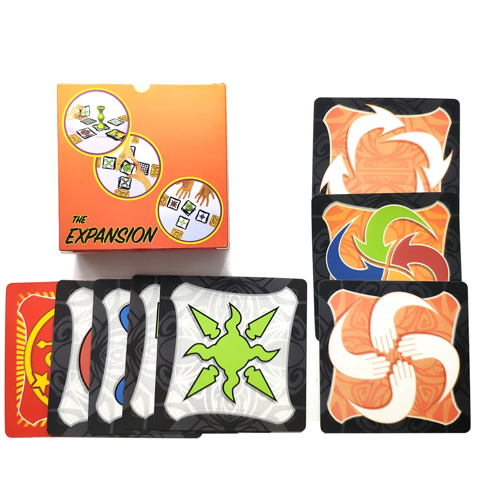 

Hot Sell Discount Packages.Spanish Board Game Jungle Basic and Expansion Board Game Speed Forest Wood Token English Game