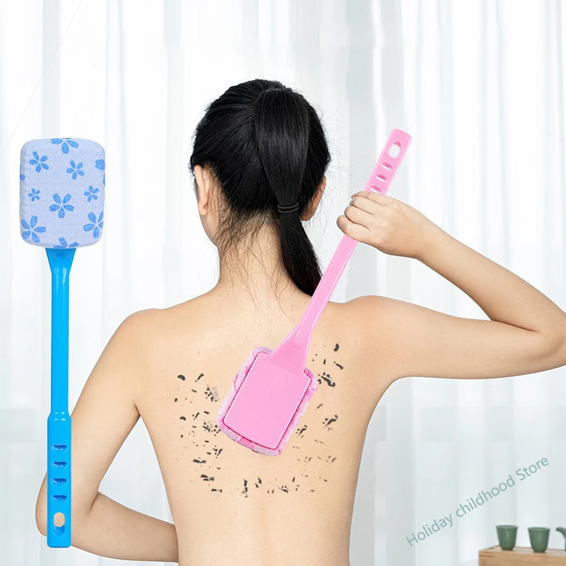 Bath Brush Body Exfoliating Scrubber Long Handle Body Back Massage Shower SPA Foam Bath Accessories Body Cleansing Brush