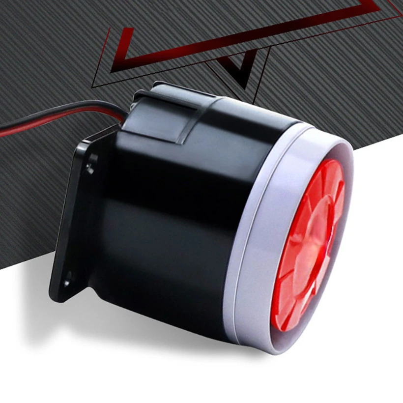 

12 В Проводная Мини-звуковая сирена домашняя охранная звуковая сигнализация 120 дБ Противоугонный Динамик Звуковой сигнал