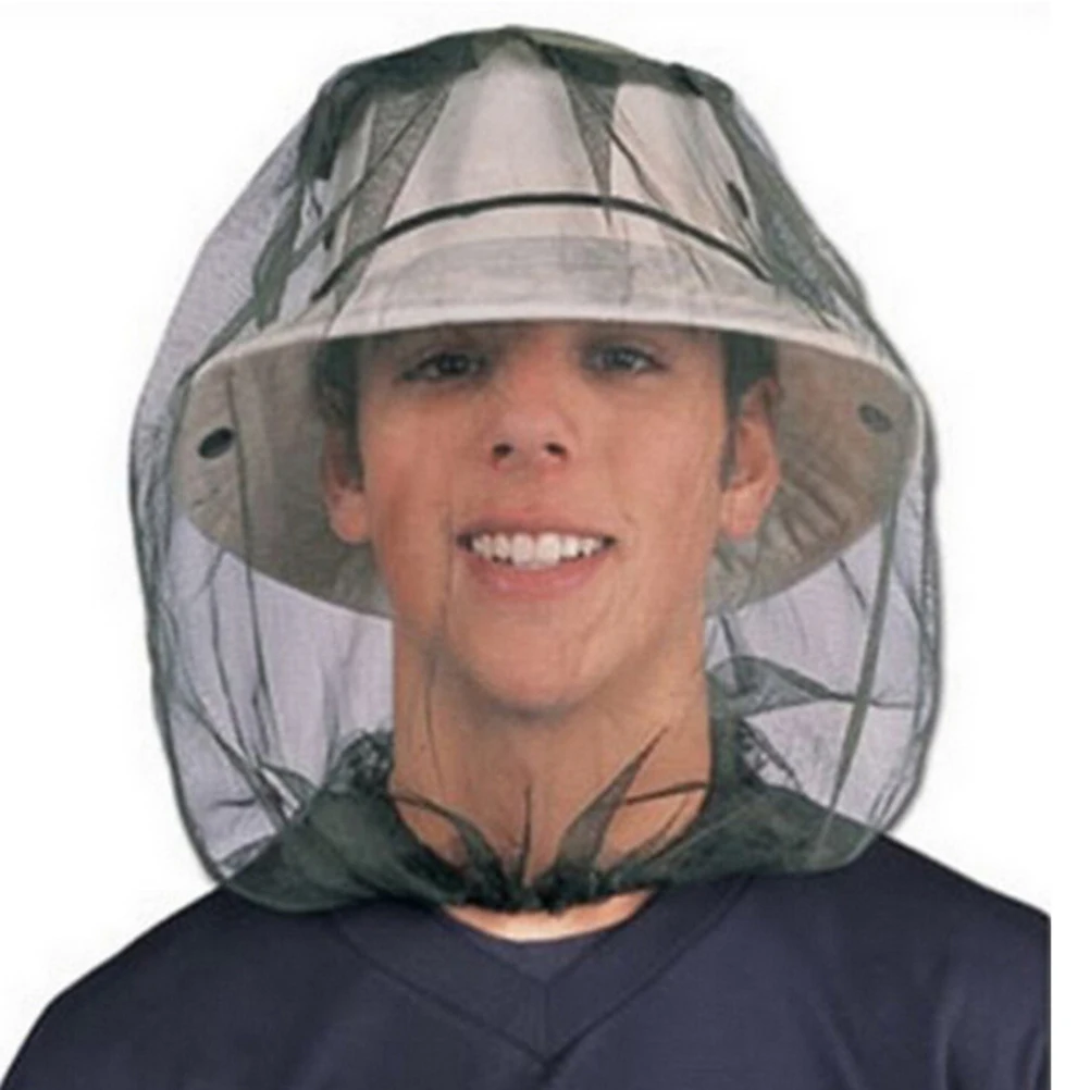 

Outdoor Survival Anti Mosquito Bug Bee Insect Mesh Hat Head Face Protect Net Cover Travel Protector Camping Fishing Equipment