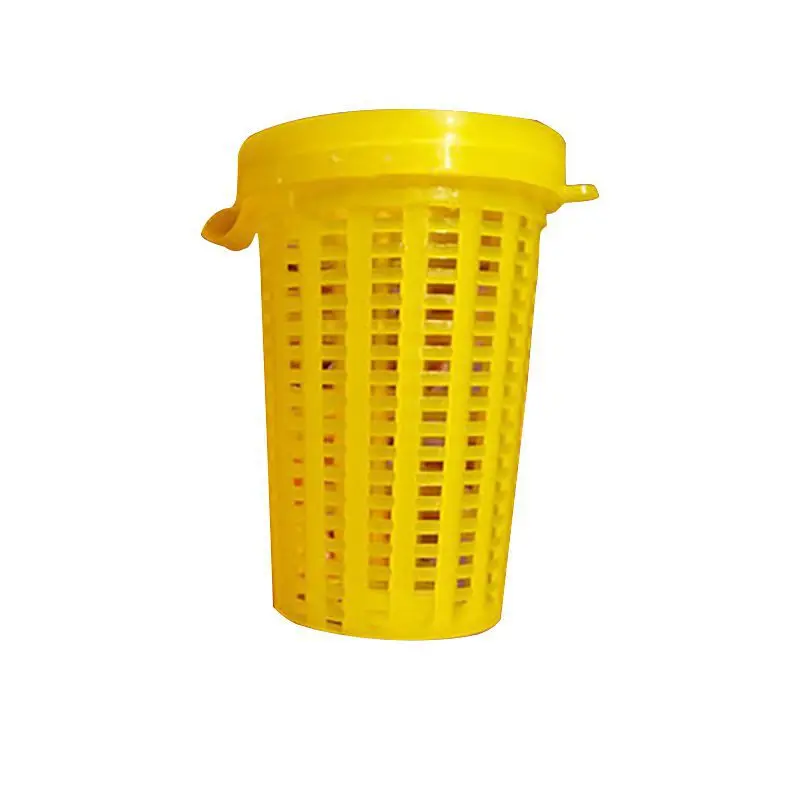 

Fish Cage Crab Cage Shrimp Cage Bait Cage Plastic Fishing Net Fishing Feeder Bait Cage Accessories Yellow