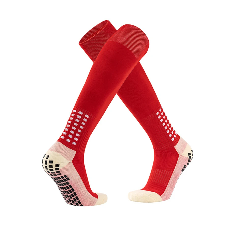 Носки Длинные 1 пара мужские и женские спортивные носки для футбола Нескользящие