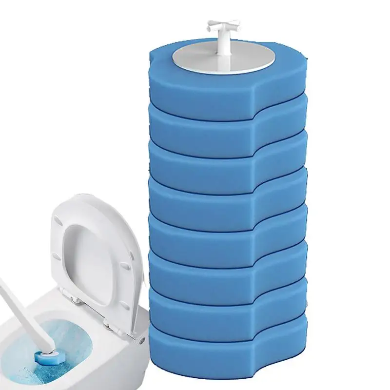 

Toilet Brush Refill Heads comfortable grip Toilet Modern Hygienic Toilet Brush Bathroom Accessories Long Handle Cleaner Tool