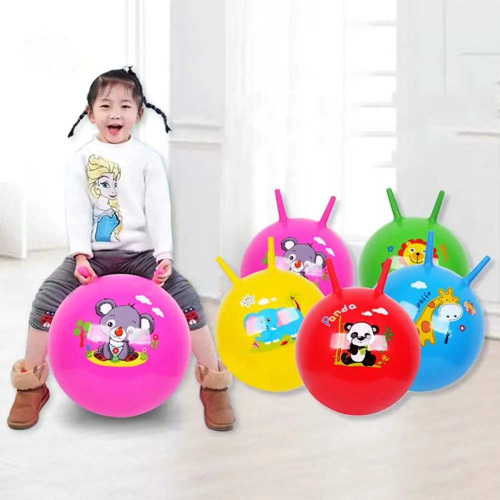 

Handle Hopper Ball Sports Hopping Bouncing Portable Inflatable Outdoor Yard Game