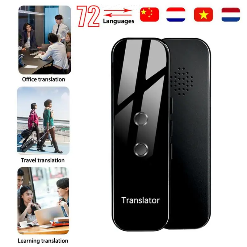 Портативный Умный переводчик 72 языка s мгновенный голос текст приложение