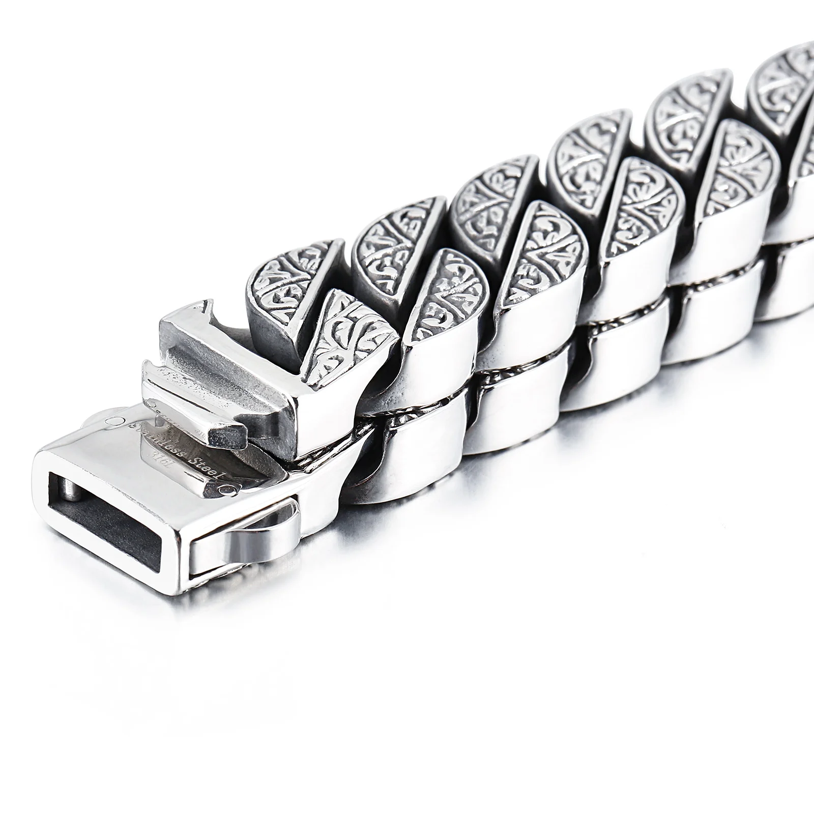 Винтажный браслет-цепочка арабескитной кубической цепочки диаметром 17 мм —