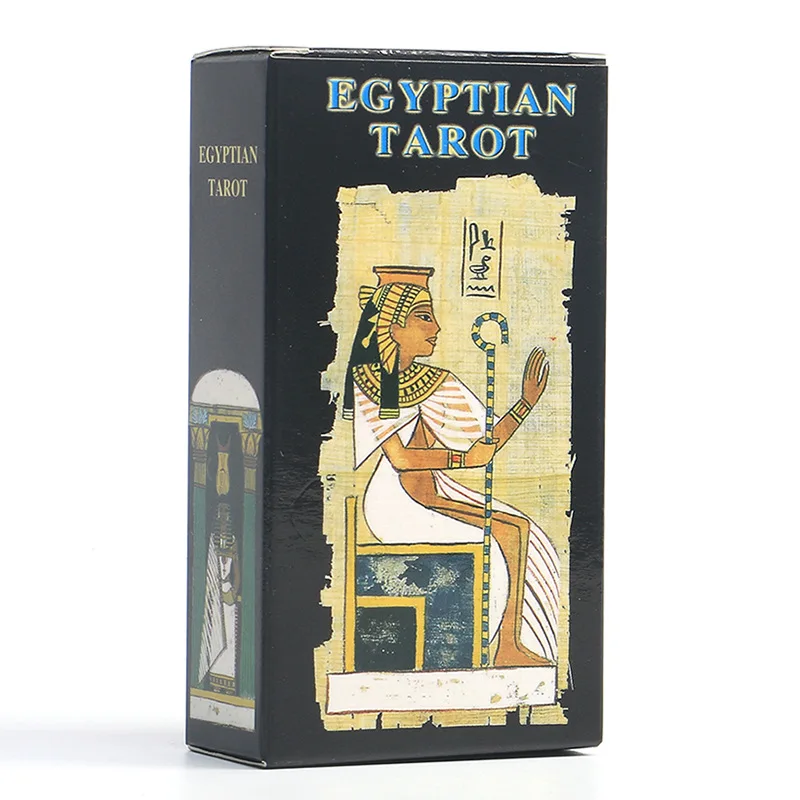 

78 pcs/box Divination Cards Set Egyptian Tarot Decks Oracle Cards 11×6cm Board Card Game Tarot Cards Party Toys Adult Gifts