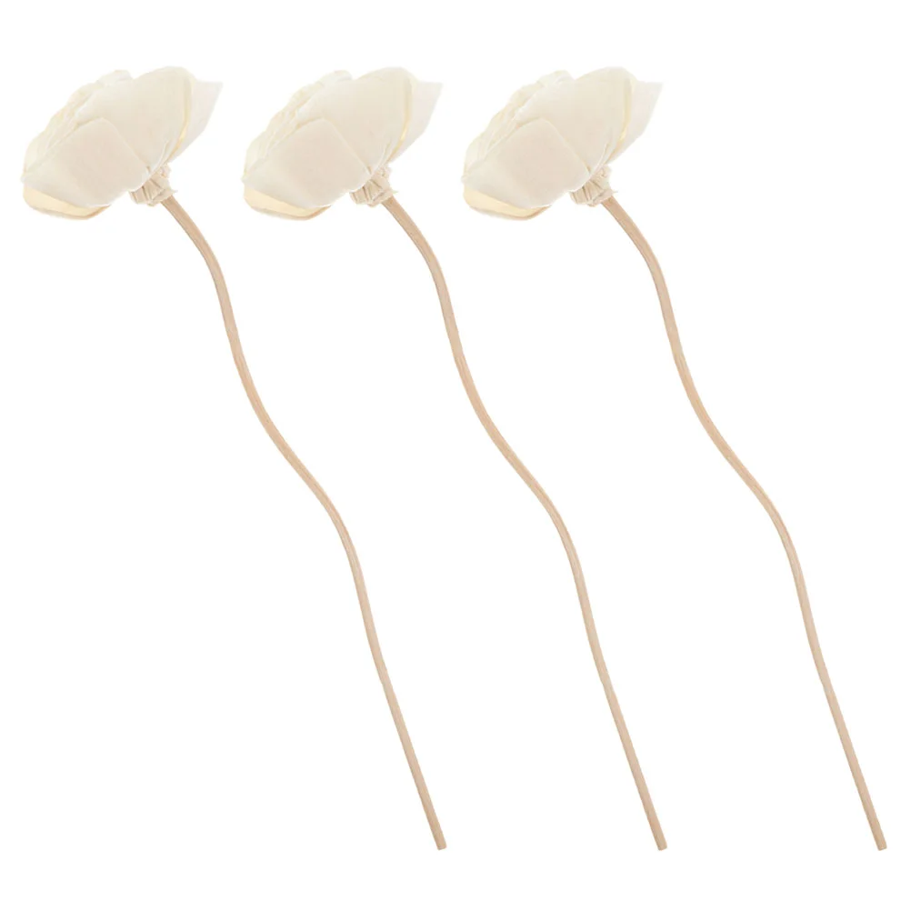 

3 Pcs Aromatherapy Rattan Dried Flower Diffuser Sticks Fire-free Fragrance Diffusers Decors