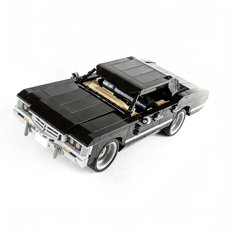 НОВИНКА: Конструктор MOC 1967 Chevrolet Impala, 925 деталей, классическая ретро-модель суперкара, развивающая творческие способности, технологичная игрушка для детей, сборная головоломка, подарок (art.: 3920da6cfec6c) - 3920da6cfec6c
