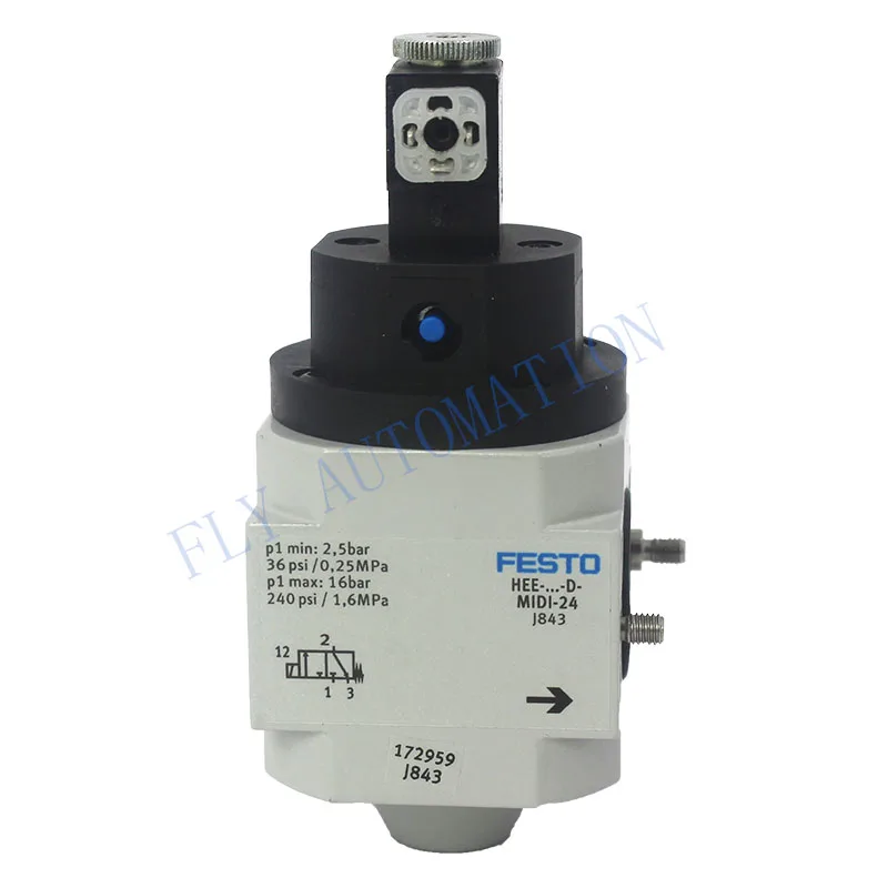 

FESTO HEE-D-MIDI-24 172959 On-Off Valve