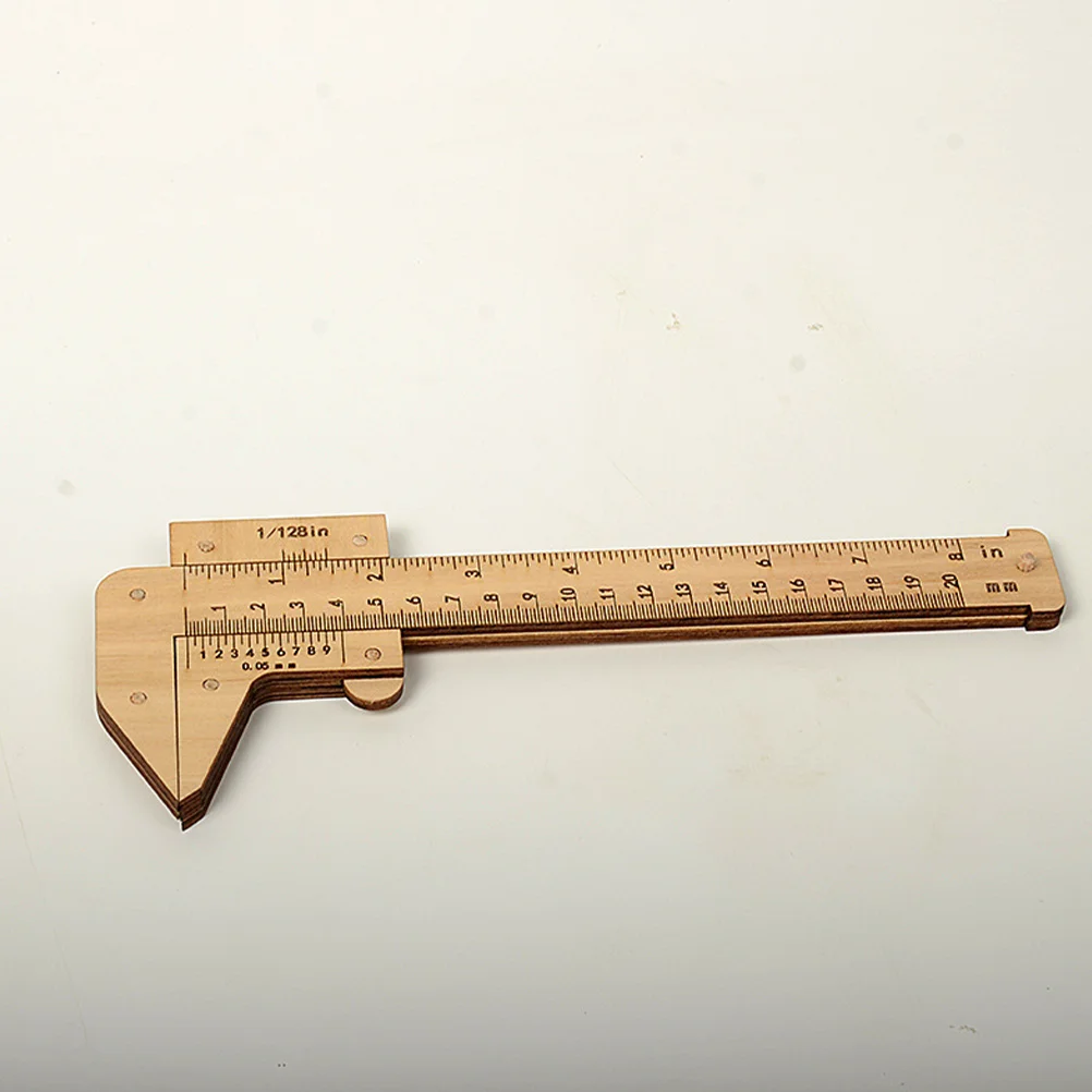 

Деревянный штангенциркуль многофункциональная деревянная линейка для студентов линейка для рисования портативная деревянная линейка