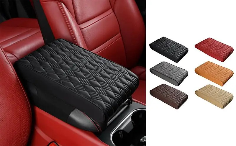 

Car Armrest Pad Comfortable Armrest cushion portable Memory Foam Padded storage box for automotive car interior accessories