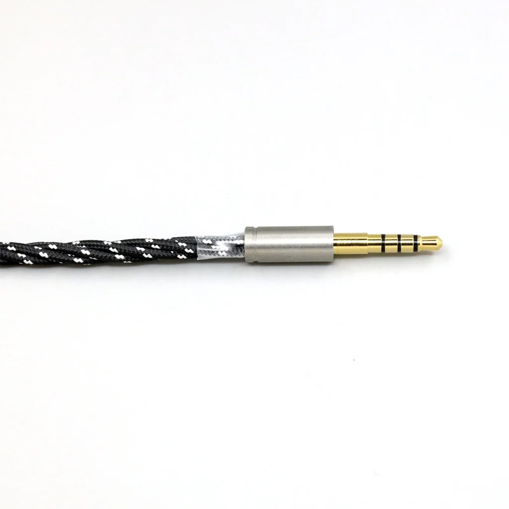 OCC смешанный OFC скручивающий нейлоновый кабель для наушников HIFIMAN Edition S Deva HE-R10 LN