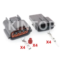 1 set 4 pins car modification connector accessories 6098 0144 automotive intake pressure temperature sensor socket