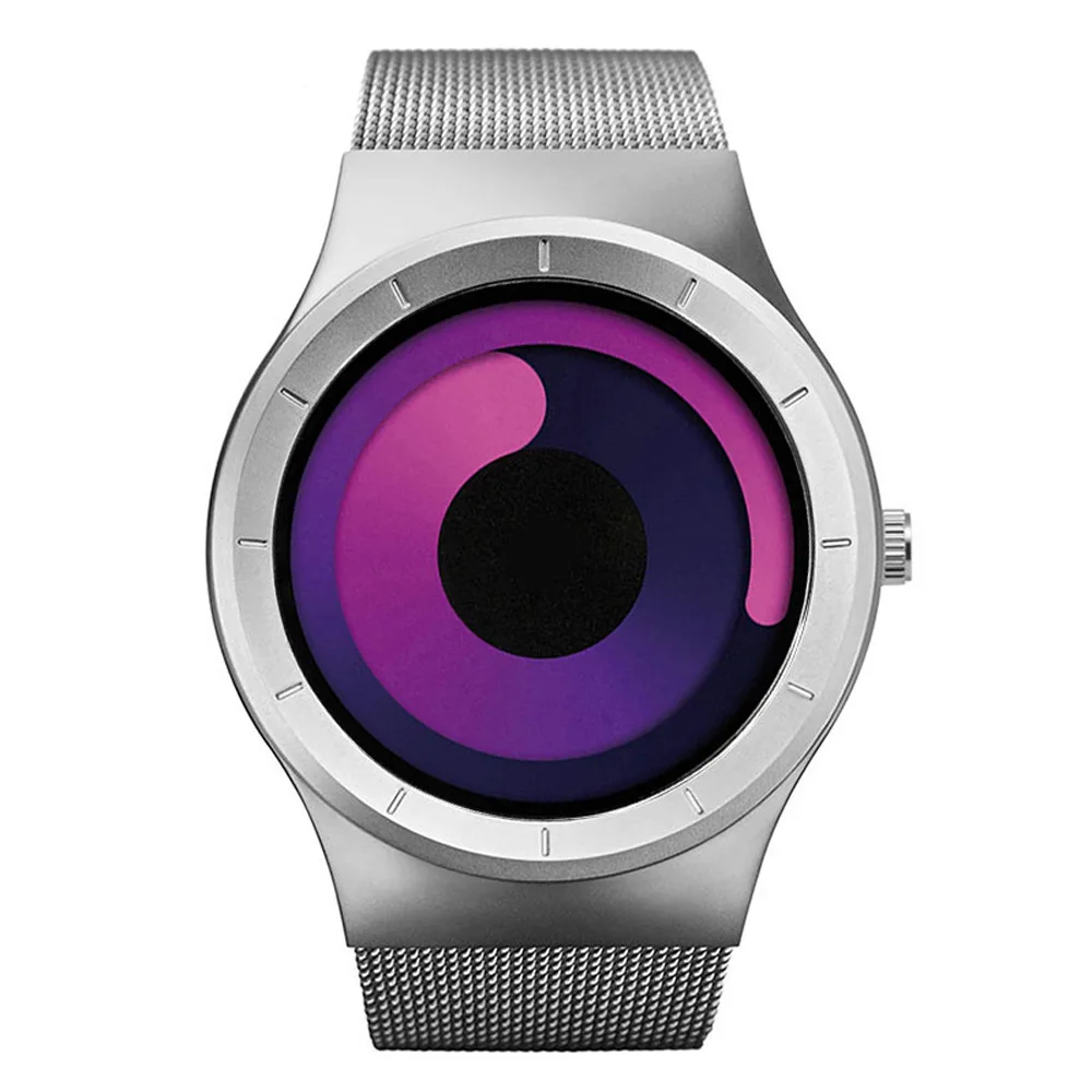 2023 Europe and the United States hot selling fashion steel belt watches whirlpool starry sky quartz watch to send exquisite gif