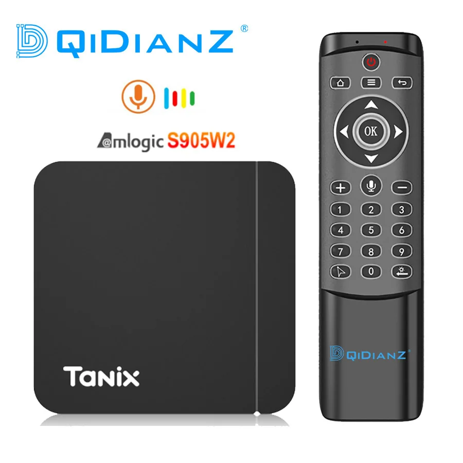 Android 11 Умный ТВ БОКС Tanix W2 Amlogic S905W2 Умная телевизионная приставка TV BOX 2G 16G 2,4G 5G двойной Wifi bluetooth приставка медиаплеер TV Box Pk TX3 MINI