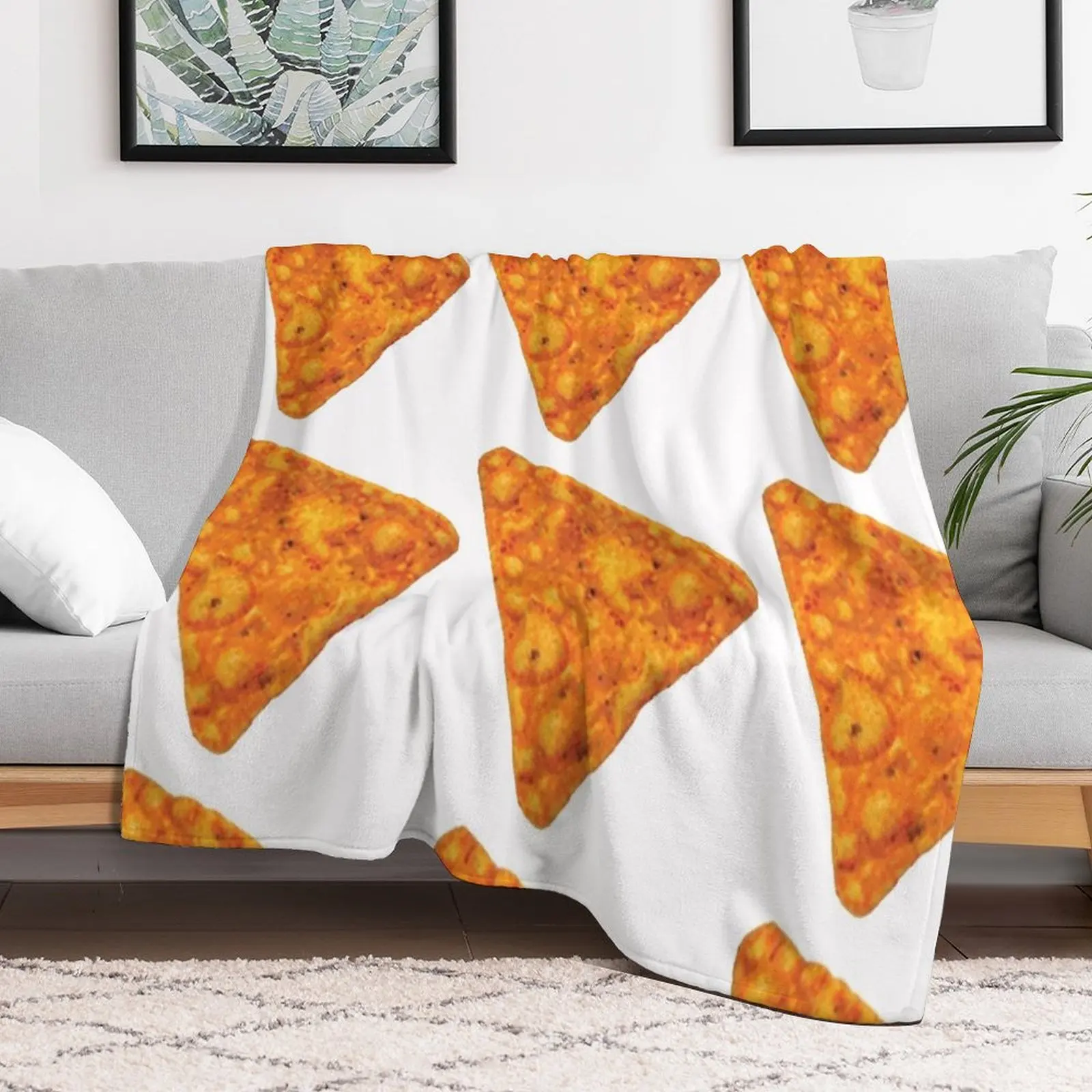 Dorito Tortilla Chip Плед Фланелевые тканевые одеяла и пледы Одеяла