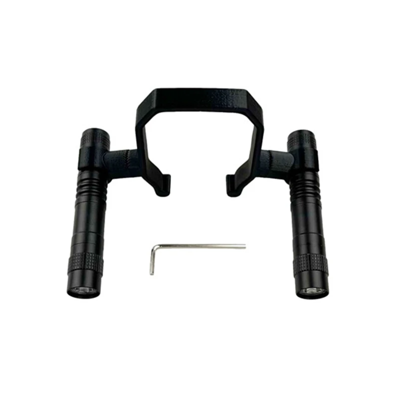 

OOTDTY Suitable for dji Mini 3 Pro Night Flight Searchlight CREE XPE-R3 LED Beeds Fill Light Lighting Accessories