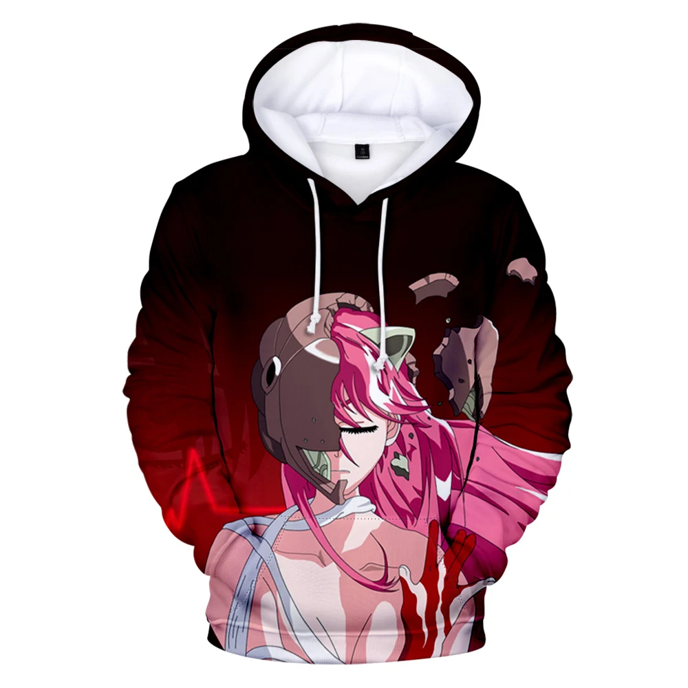Elfen Lied Anime Hoodie Unisex Long Sleeve Sweatshirt Women Men's Hoodies Harajuku Streetwear 90s Youthful Clothes