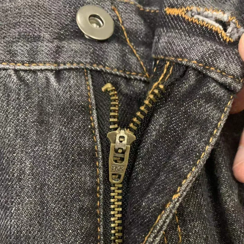 Kapital Denim Shorts 2023 Summer New Embroidered Bone Vintage Wash Loose Casual Knee Length Pants For Men And Women