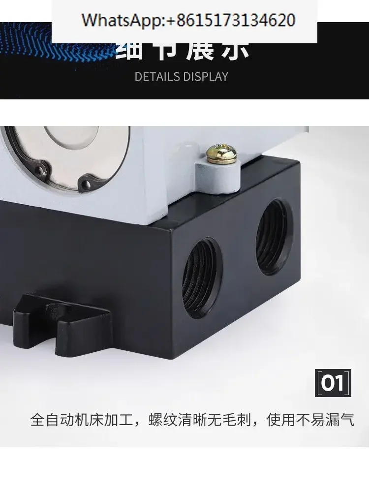 Пневматический электромагнитный клапан K23JD-06/08/10/15/20/25 двухпозиционный