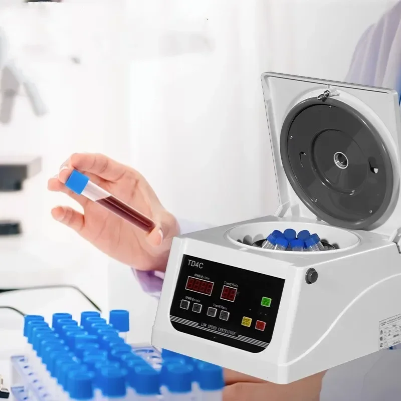 Настольная центрифуга низкоскоростная электрическая PRP 4000 лабораторное