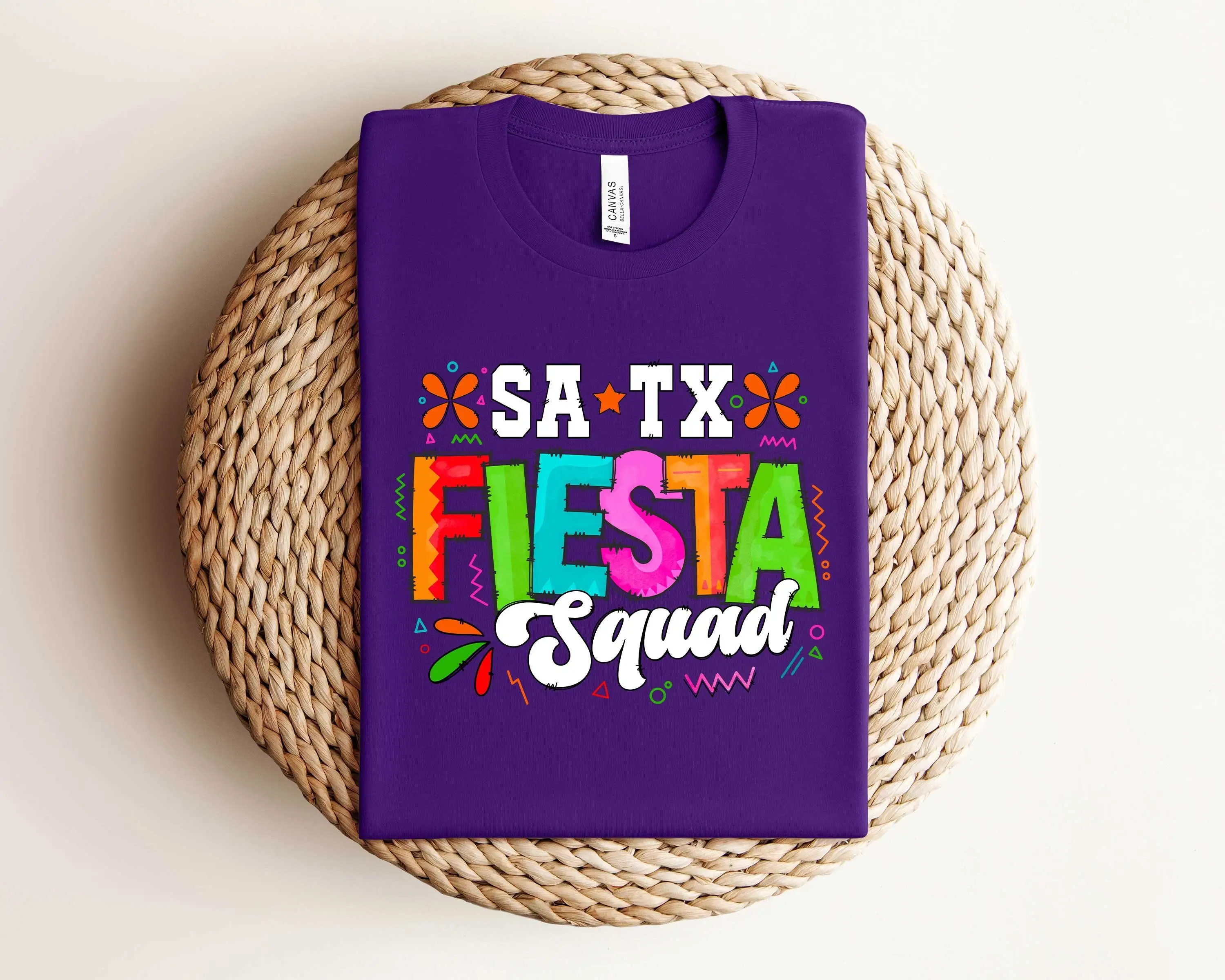 Футболка San Antonio Texas Fiesta Squad Mexican Cinco De Mayo Party Bride для женщин