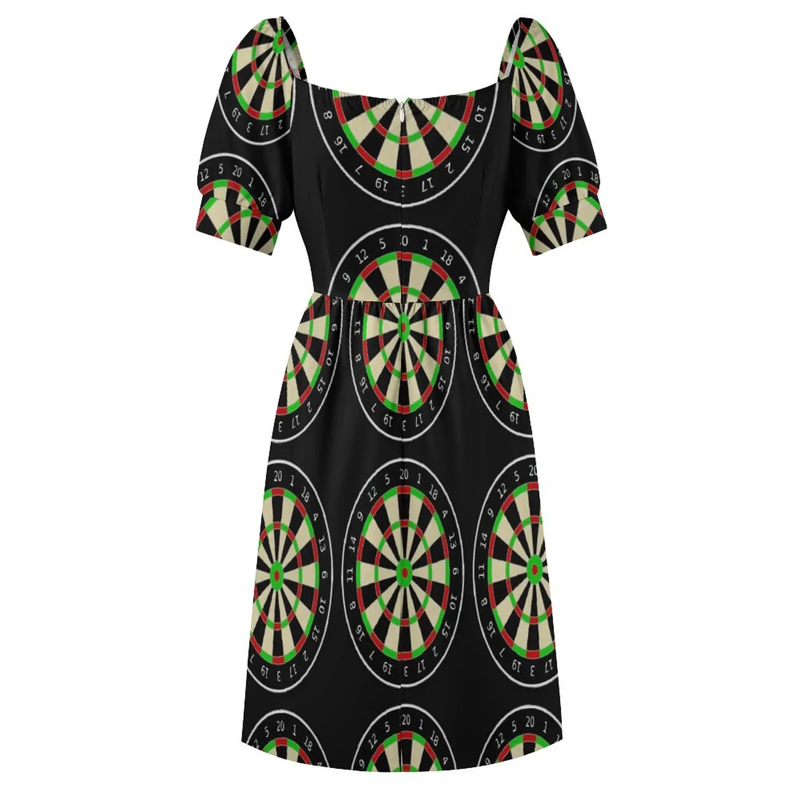 Платье с короткими рукавами для дартса платья женщин роскошное женское