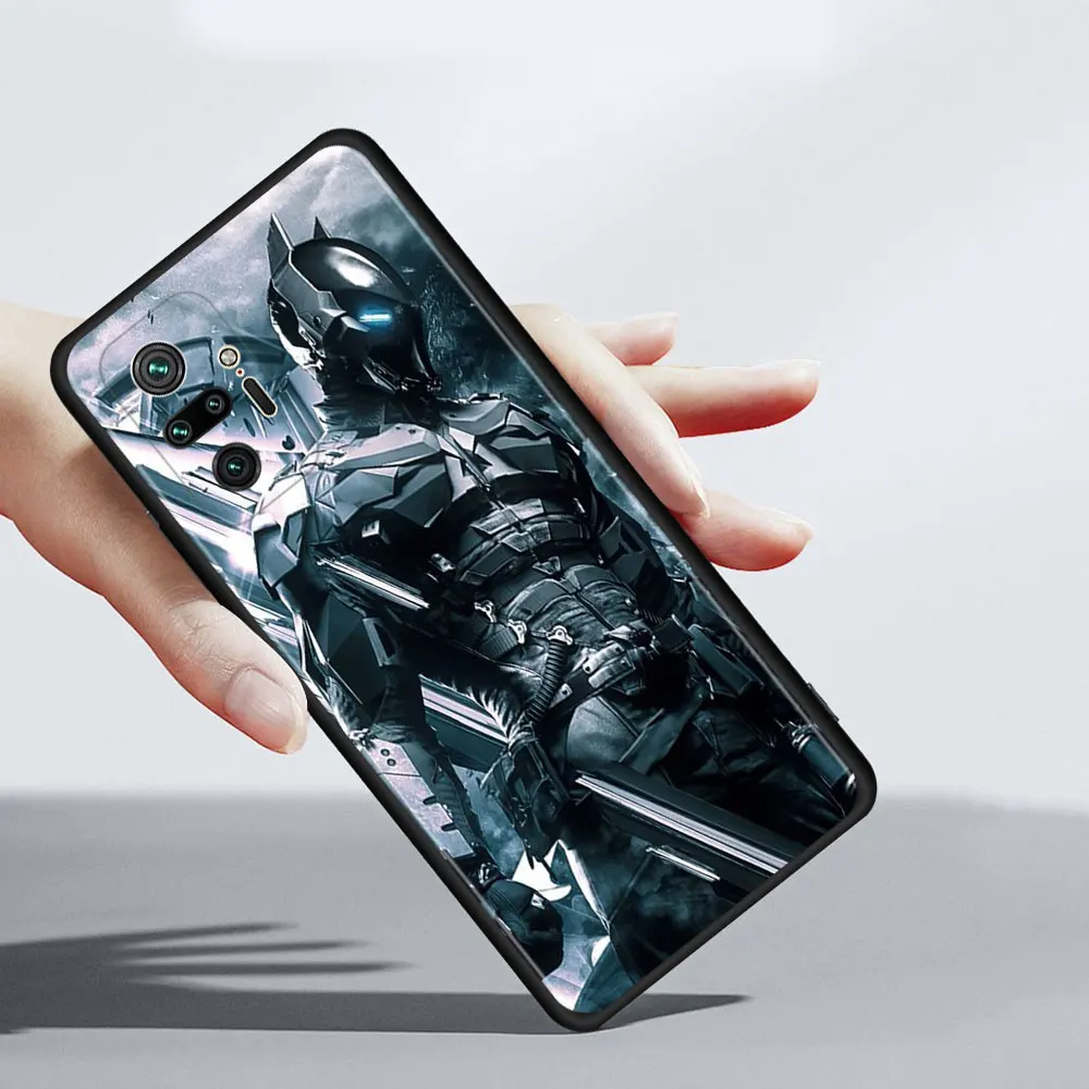 Чехол для Телефона DC-Batman Xiaomi Redmi Note 9s 9 10 11 8 pro 7 11t 9t 8t 9a 9c k40 силиконовый чехол |