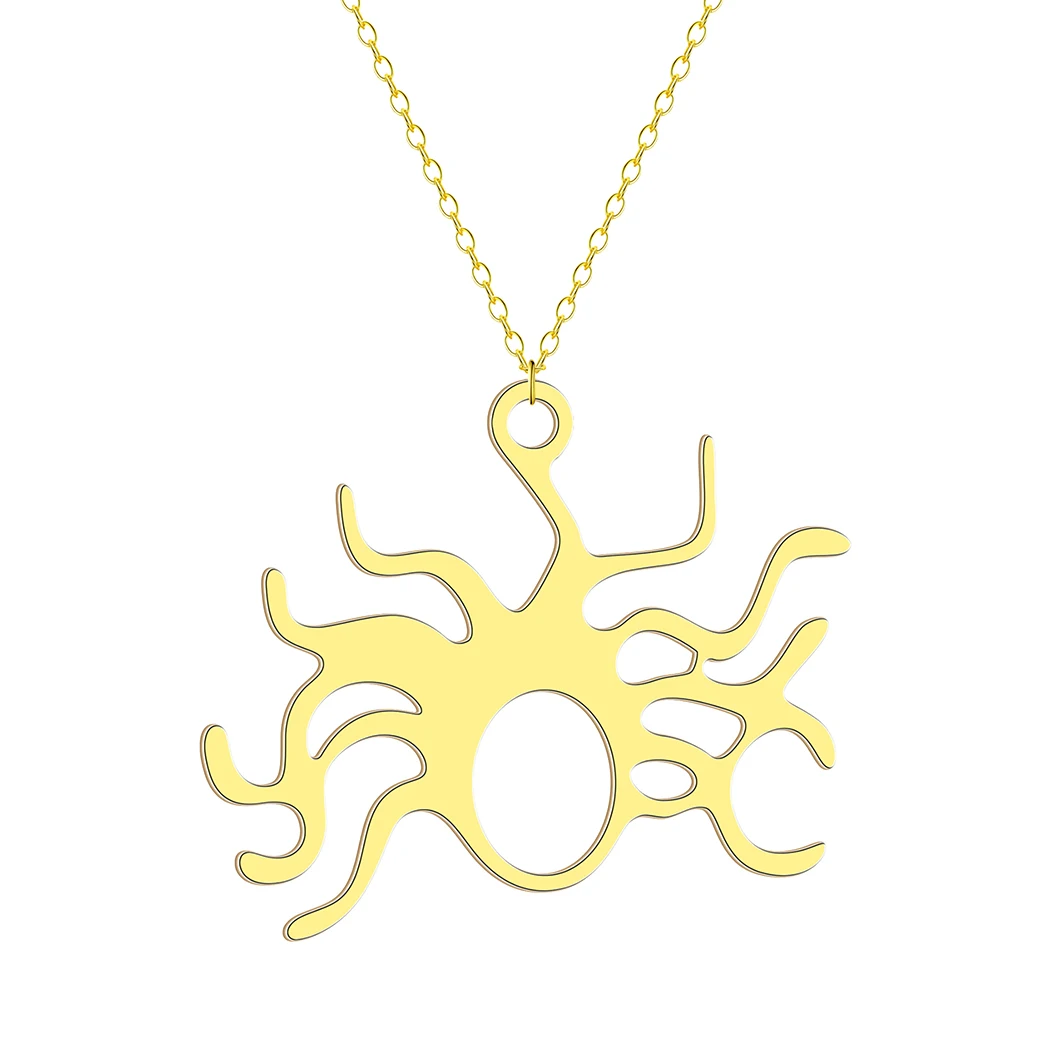 

Stainless Steel Medusa Silver Pendant Necklace Simple Exquisite Ladies Jewelry