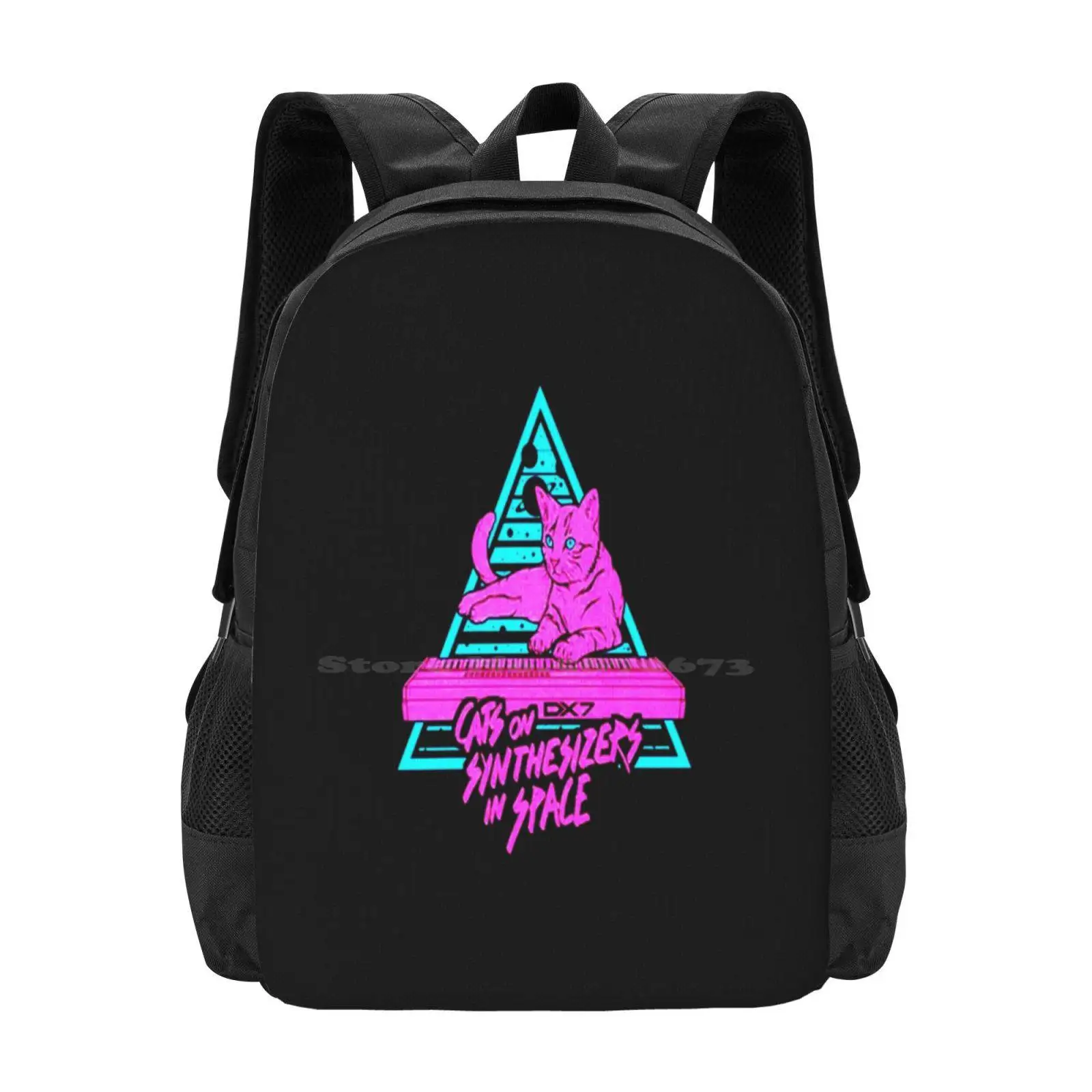 

Cats On Synthesizers In Space Hot Sale Backpack Fashion Bags Kid Cats On Synthesizers In Space Modular Synthesizer Coffee