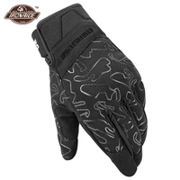 motorcycle riding gloves summer gloves mens breathable mesh motorcycle gloves anti fall protection touch screen