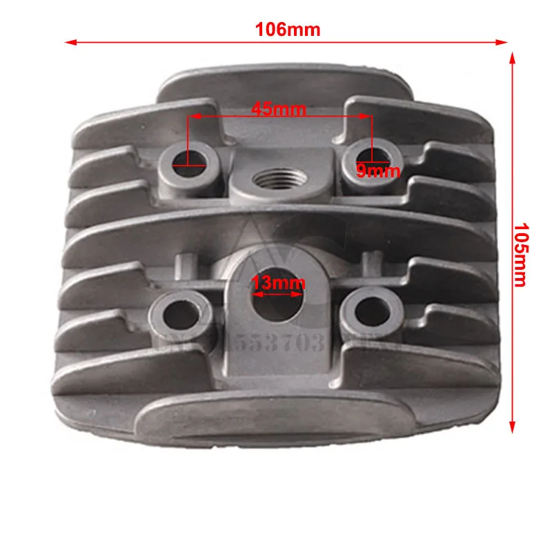 

Новая головка цилиндра велосипеда для PK80/LD80/LD90 - 80cc или 100cc