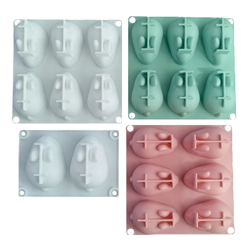 Easter Mold Silicone Mold Rabbit Bunny Cake Mould Chocolate Dessert Baking Mold 3D Cake Decorating Mold DIY Home Kitchen Tools