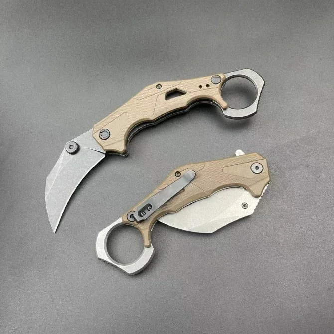 Kes 2064 складной нож с когтями 8Cr13Mov карманный лезвие для кемпинга охоты тактический