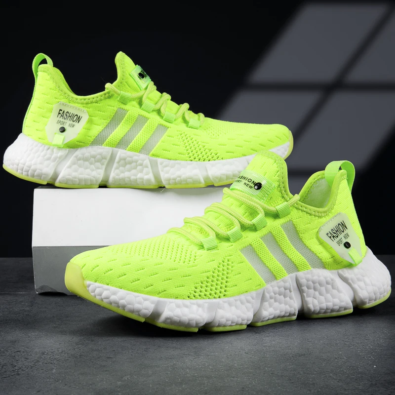 

2022 Fashion Men's Sneakers Breathable Men Running Shoes Comfortable Classic Casual Sport Shoes Male Mesh Tenis Masculino