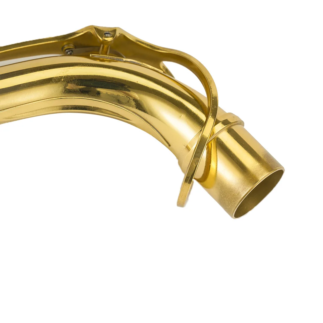 Саксофон с изогнутой шеей латунный материал золото E Flat (или F) аксессуары для