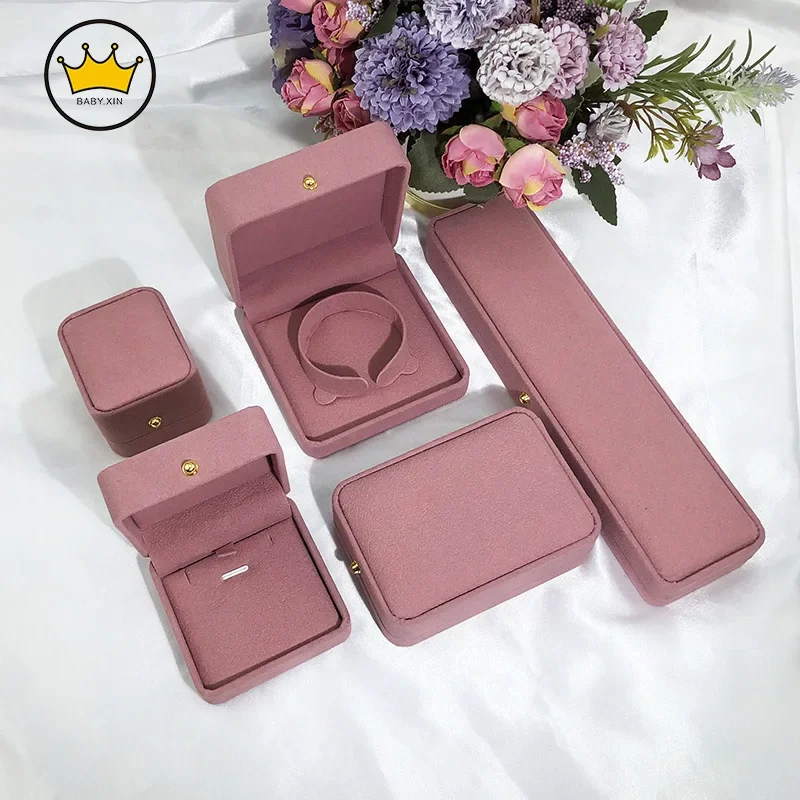 Коробка для колец серег ожерелий браслетов подарочная упаковка коробка