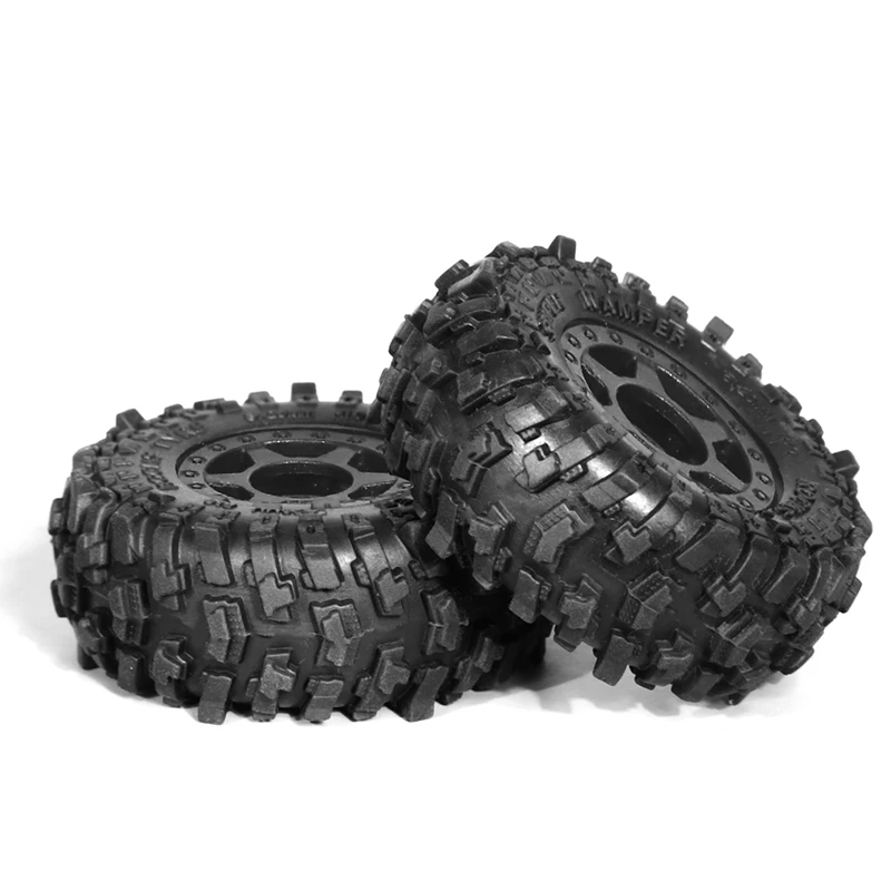 4 шт. 51 мм 1 0 дюйма набор шин с бисером для 1/18 1/24 RC гусеничного автомобиля TRX4M SCX24 AX24