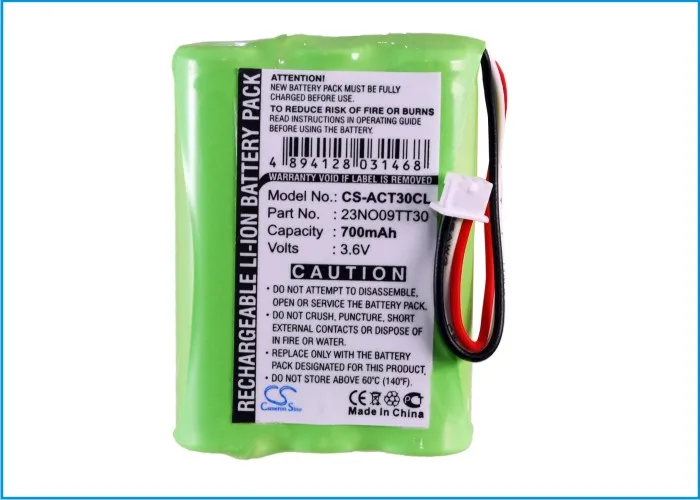 cameron sino cordless phone replacement ni mh battery 700mah for 84743411 sagem dect 30 dect c45 free tools free global shipping