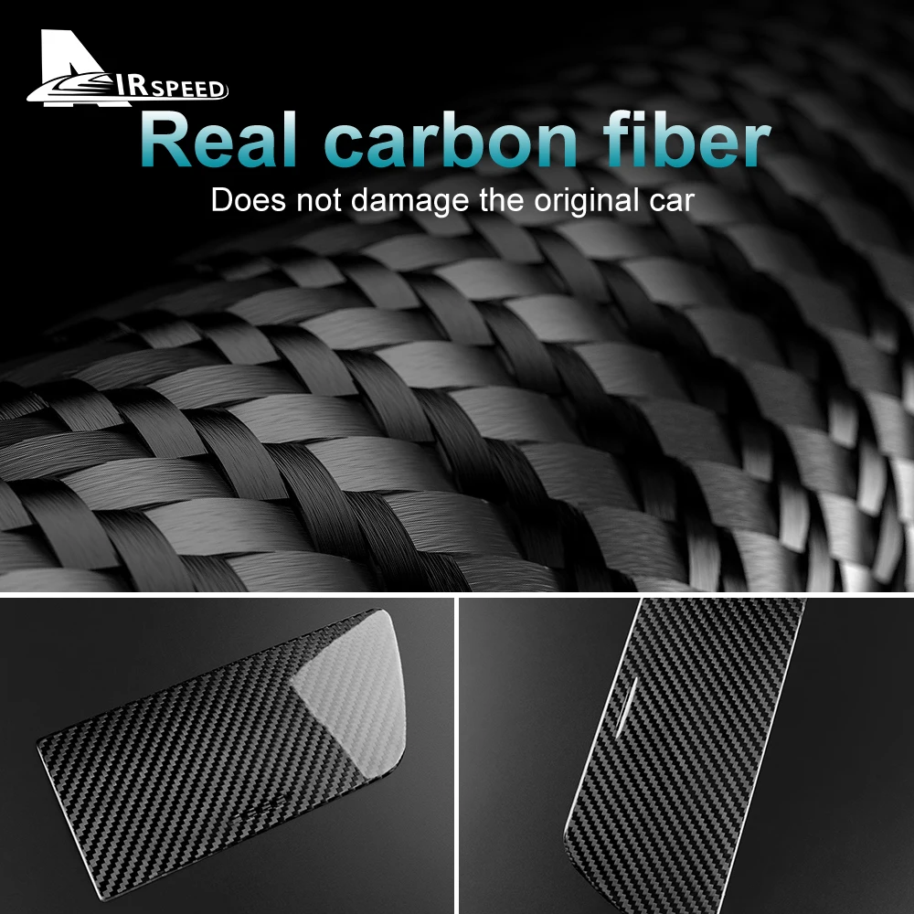 Наклейка из настоящего твердого углеродного волокна для Chevrolet Corvette C7 2014 2015 2016 2017
