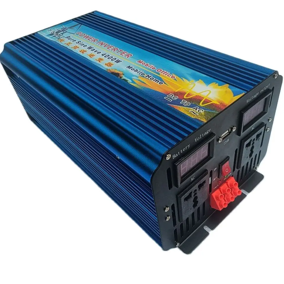 

Power Converter 4KW 4000W DC 36V TO AC 220V 60HZ Pure Sine Wave Inverter