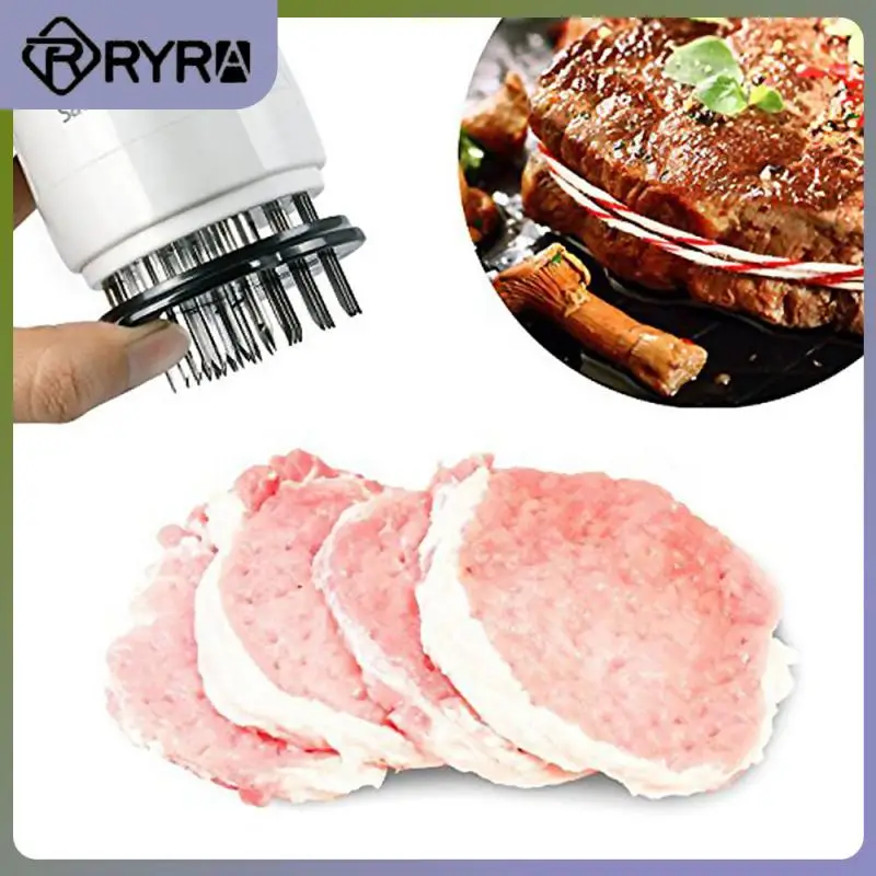 

1PC Meat Tenderizer Needle BBQ Meat Injector Marinade Flavor Syringe Stainless Steel Professional Kitchen Cooking Tool