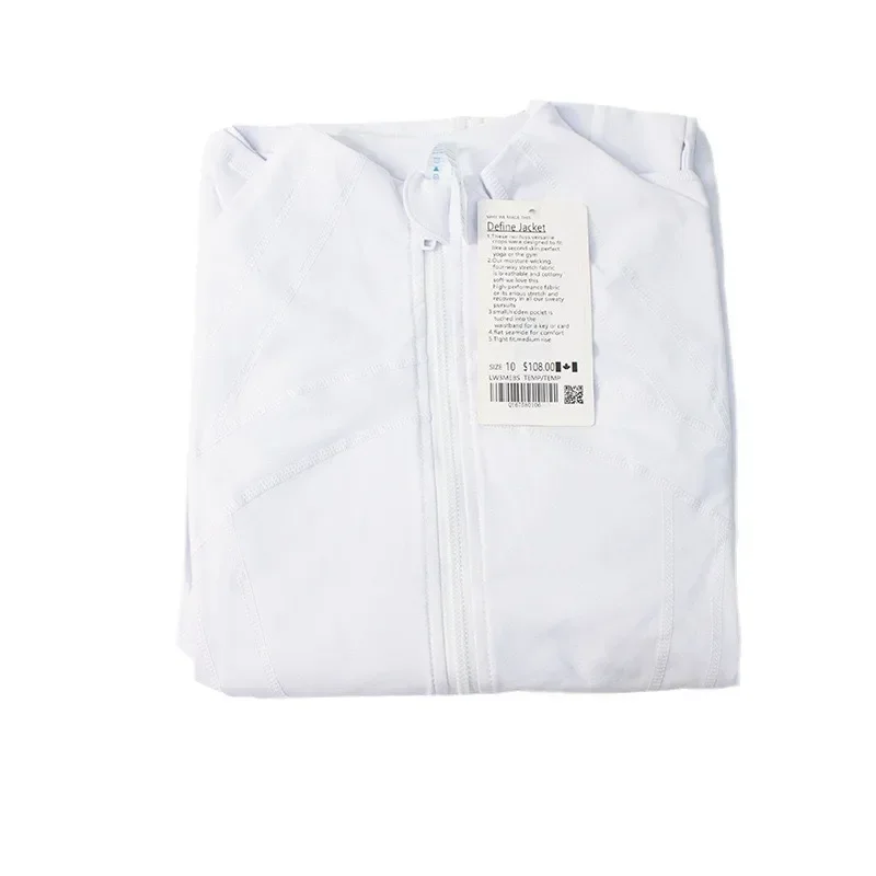 Женская спортивная куртка с длинными рукавами и карманами высокоэластичная для