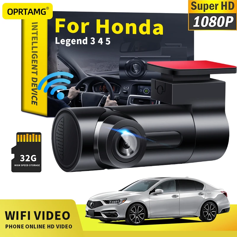 

OPRTAMG Car Dashcam Car DVR MSC 1080P HD Camera WiFi dash cam For Honda Legend 3 4 5 2000-2020 Car Dashcam Auto Goods