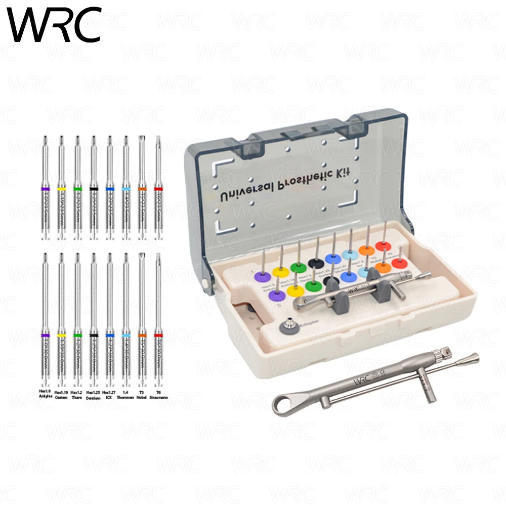 

Dental New Universal Implant Torque Mini Screwdrivers Wrench Dental Implant Restoration Tool Kit 10-70NCM