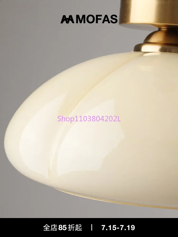 Скандинавская стеклянная Тыква MOFAS французская столовая потолок фотокрем ветер